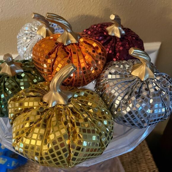Disco Pumpkins set of 6! - Picture 12 of 14